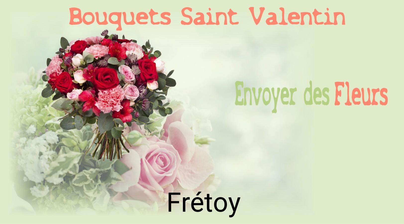 Roses de Saint-Valentin livrées à Frétoy